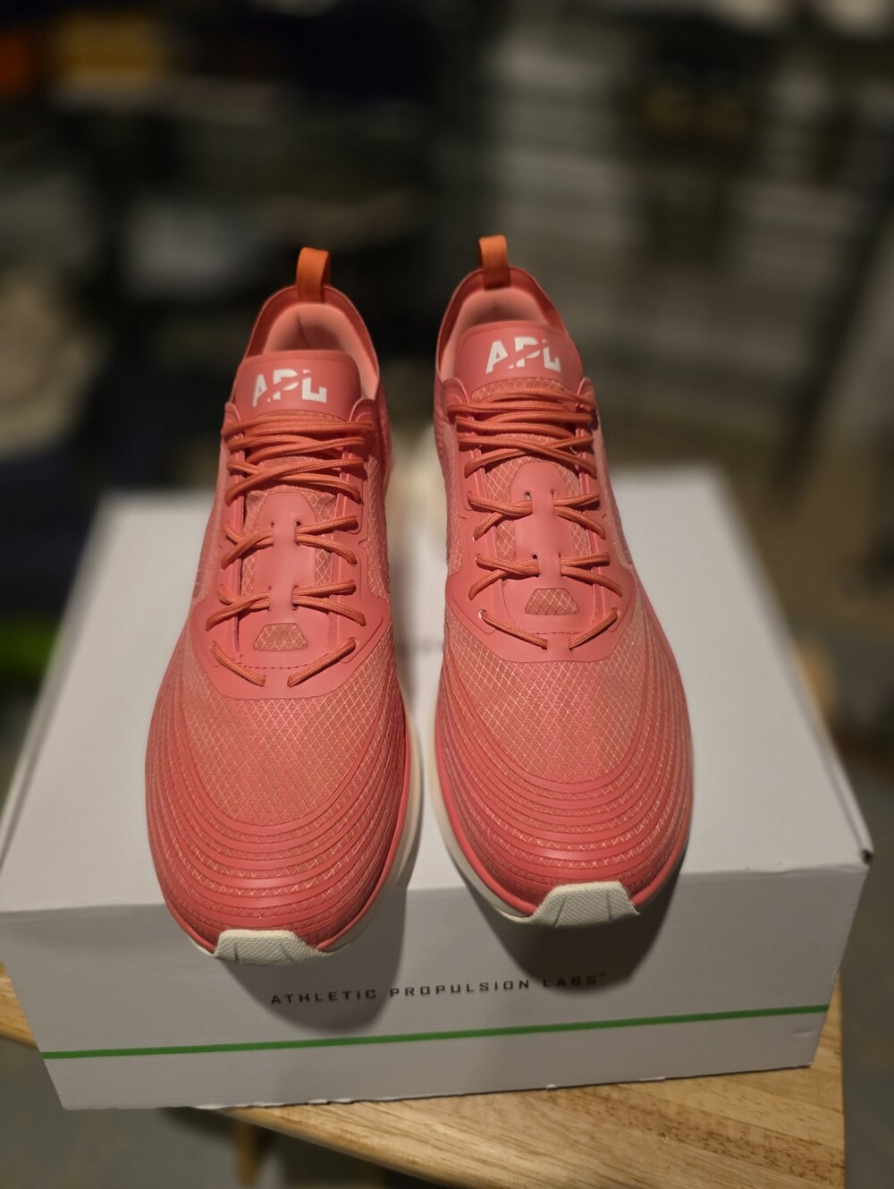 APL Coral Pink TechLoom Training Sneakers - Picture 5 of 7